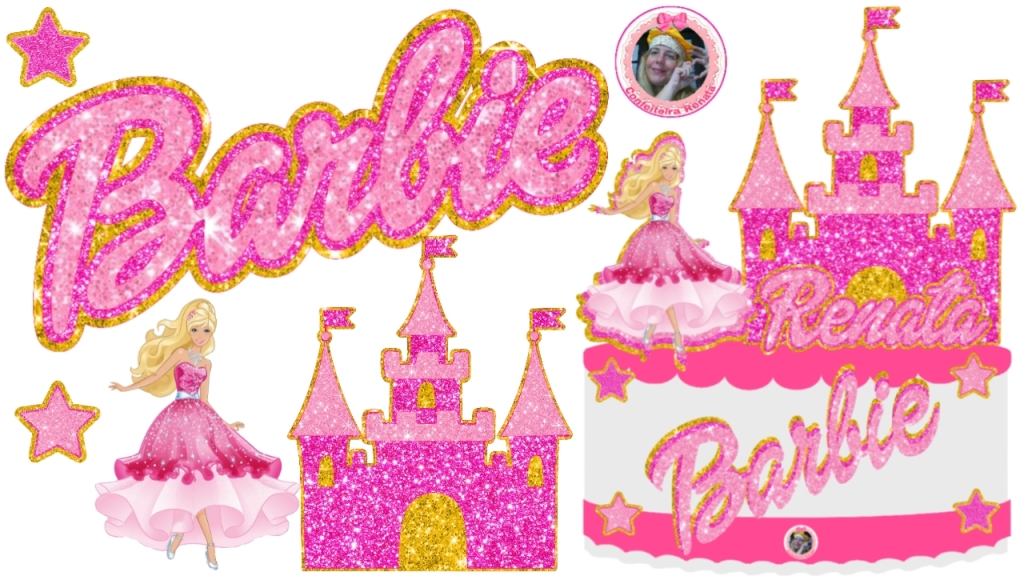 Bolo Barbie Princesa